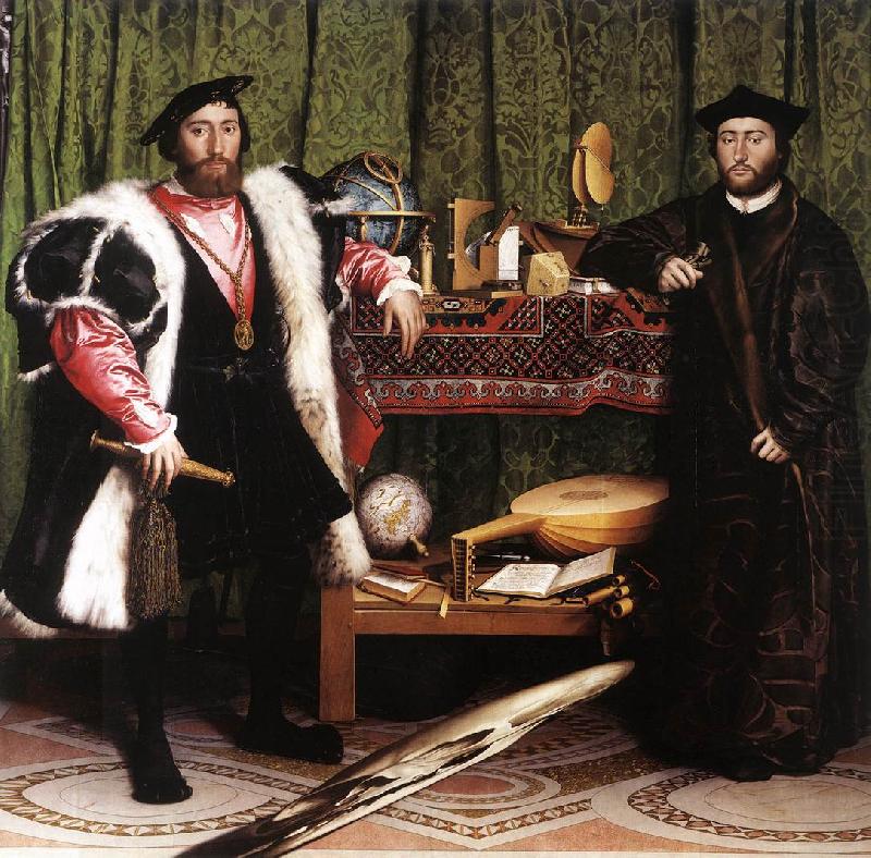 Jean de Dinteville and Georges de Selve (`The Ambassadors') sf, HOLBEIN, Hans the Younger